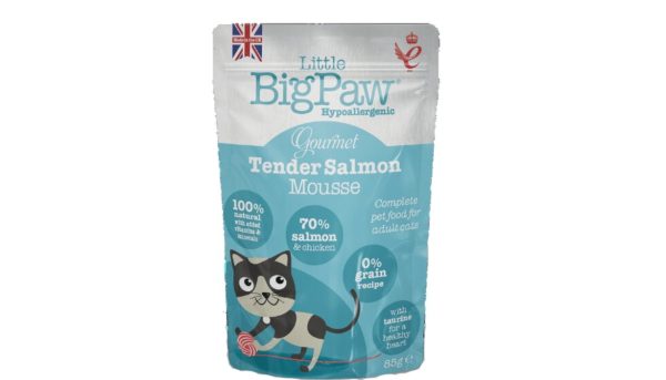 Little Big Paw - Gourmet Atlantic Salmon Mousse For Cats (85g)