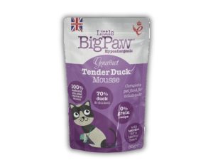 Little Big Paws - Gourmet Tender Duck Mousse For Cats 85g