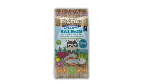 Little Big Paw Atlantic Salmon Complete dry food for Senior Cats