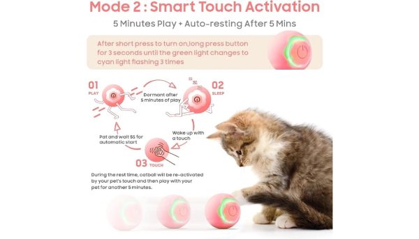 Recheargeable Interactive Cat Ball - Image 5