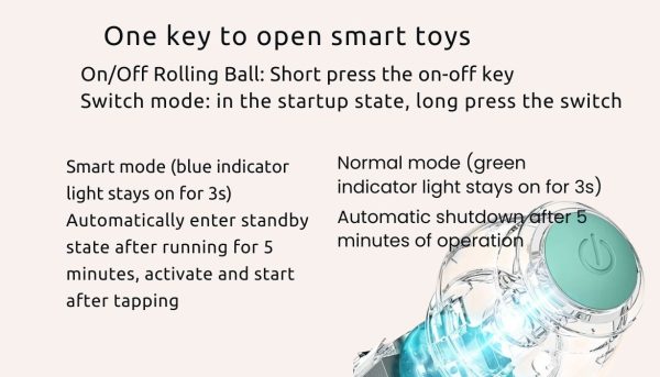Recheargeable Interactive Cat Ball - Image 9